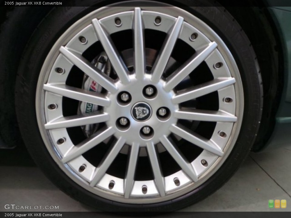 2005 Jaguar XK XK8 Convertible Wheel and Tire Photo #93214789