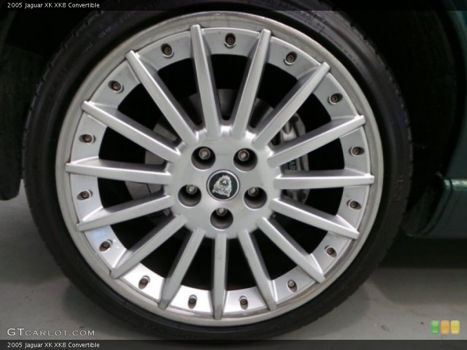2005 Jaguar XK XK8 Convertible Wheel and Tire Photo #93214813
