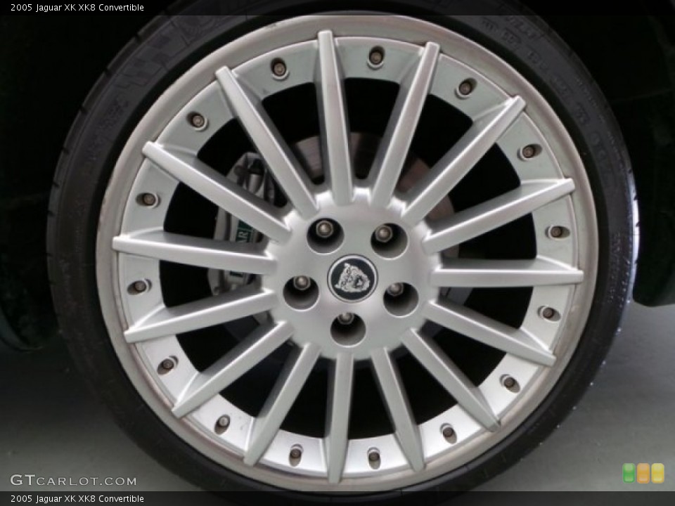 2005 Jaguar XK XK8 Convertible Wheel and Tire Photo #93214833