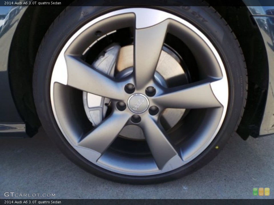 2014 Audi A6 3.0T quattro Sedan Wheel and Tire Photo #93218087