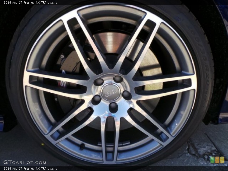 2014 Audi S7 Prestige 4.0 TFSI quattro Wheel and Tire Photo #93218822