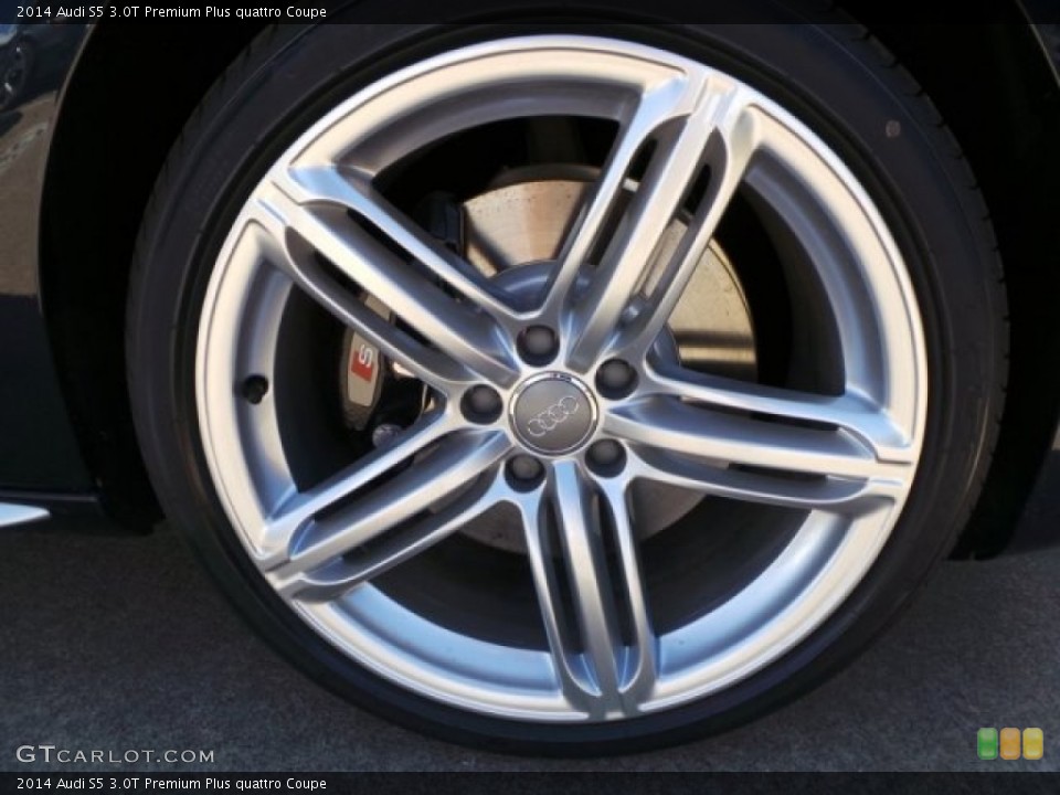 2014 Audi S5 3.0T Premium Plus quattro Coupe Wheel and Tire Photo #93220343