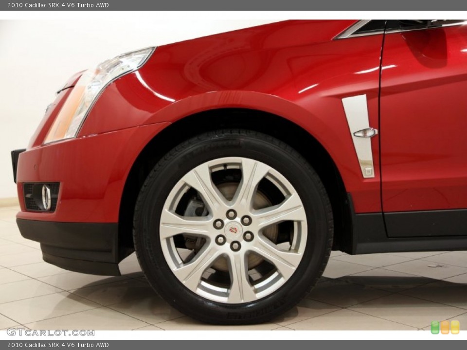 2010 Cadillac SRX 4 V6 Turbo AWD Wheel and Tire Photo #93220487