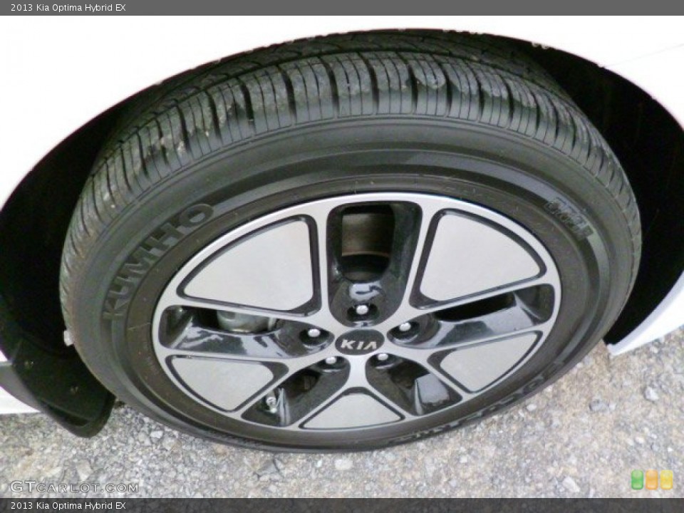 2013 Kia Optima Hybrid EX Wheel and Tire Photo #93221075