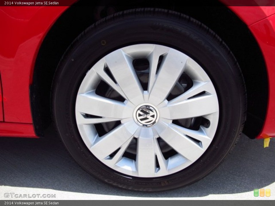 2014 Volkswagen Jetta SE Sedan Wheel and Tire Photo #93235039