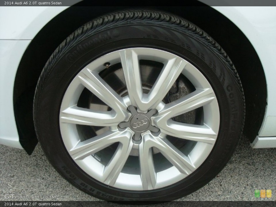 2014 Audi A6 2.0T quattro Sedan Wheel and Tire Photo #93253097