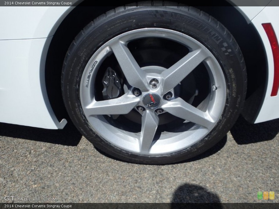2014 Chevrolet Corvette Stingray Coupe Wheel and Tire Photo #93274868