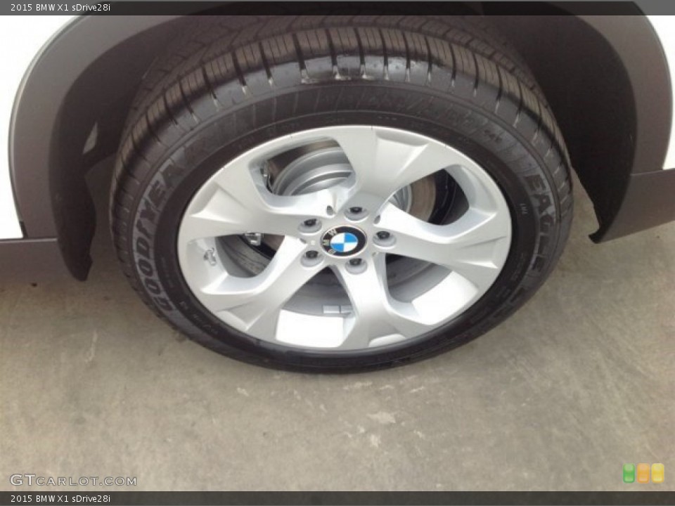 2015 BMW X1 sDrive28i Wheel and Tire Photo #93279482