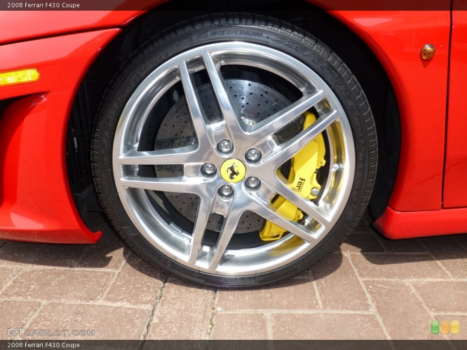 2008 Ferrari F430 Coupe Wheel and Tire Photo #93334162