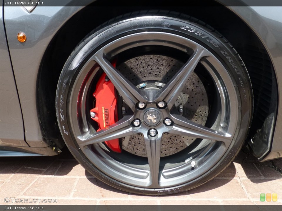 2011 Ferrari 458 Italia Wheel and Tire Photo #93334585