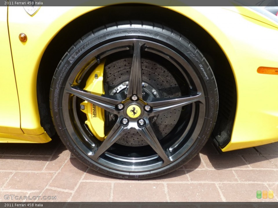 2011 Ferrari 458 Italia Wheel and Tire Photo #93334852
