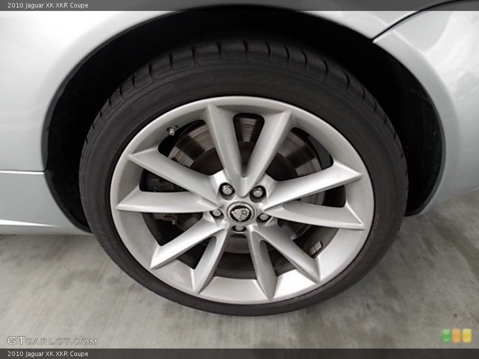 2010 Jaguar XK XKR Coupe Wheel and Tire Photo #93340730