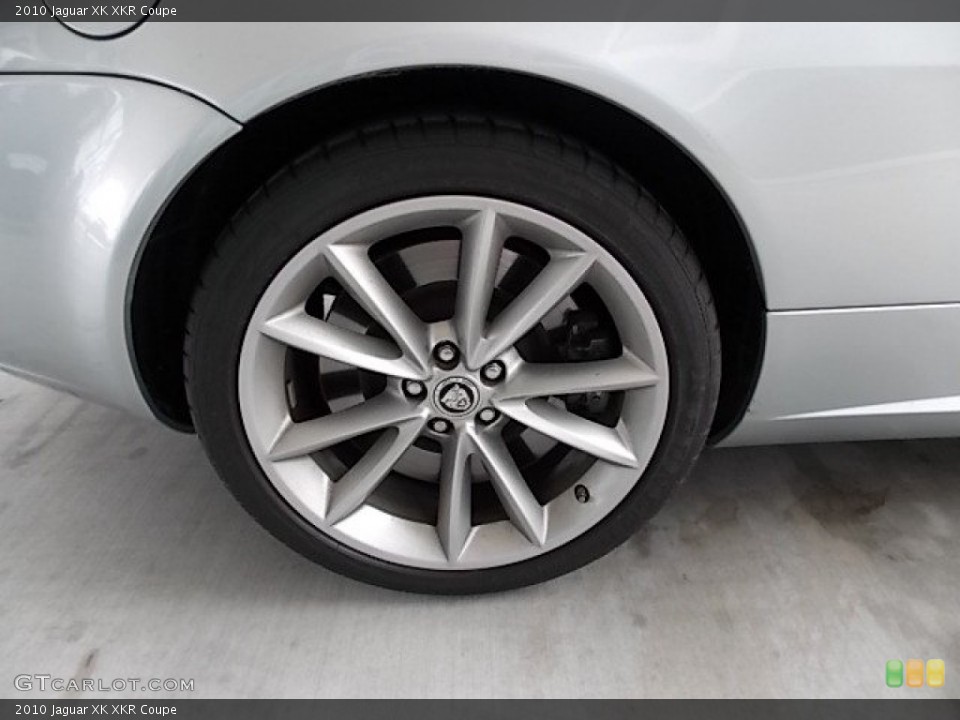 2010 Jaguar XK XKR Coupe Wheel and Tire Photo #93340751