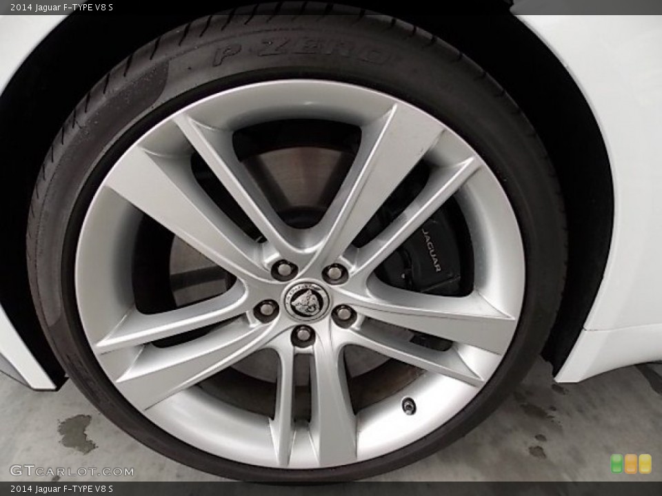 2014 Jaguar F-TYPE V8 S Wheel and Tire Photo #93341928