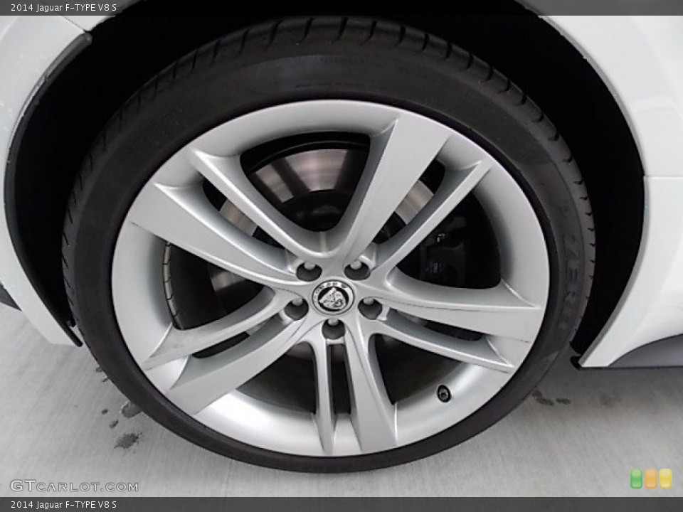 2014 Jaguar F-TYPE V8 S Wheel and Tire Photo #93341978