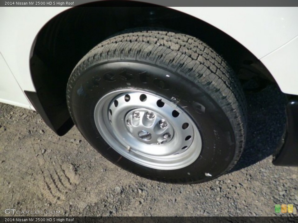 2014 Nissan NV 2500 HD S High Roof Wheel and Tire Photo #93351113