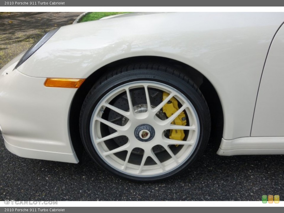 2010 Porsche 911 Turbo Cabriolet Wheel and Tire Photo #93392476