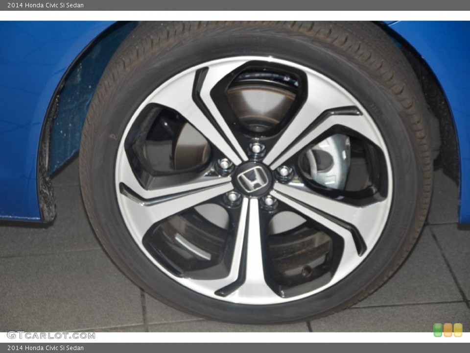 2014 Honda Civic Si Sedan Wheel and Tire Photo #93408382