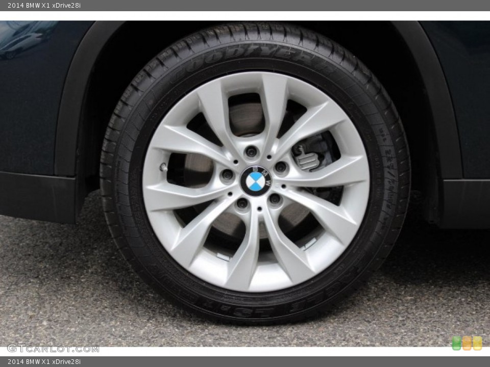 2014 BMW X1 xDrive28i Wheel and Tire Photo #93417956
