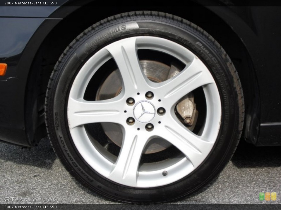 2007 Mercedes-Benz CLS 550 Wheel and Tire Photo #93420671