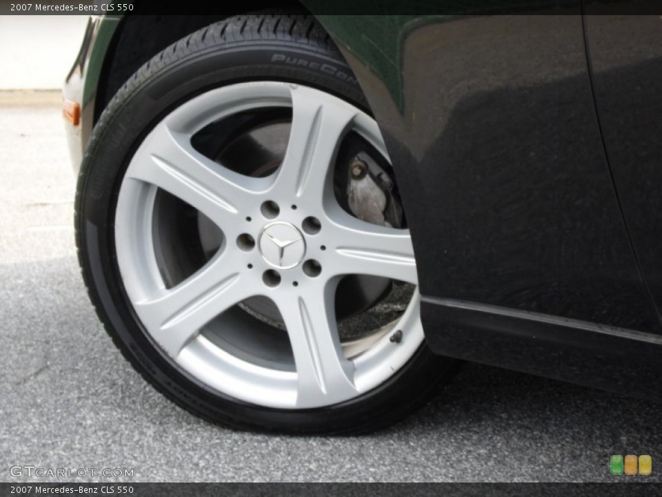 2007 Mercedes-Benz CLS 550 Wheel and Tire Photo #93420694