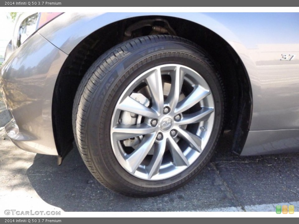 2014 Infiniti Q 50 3.7 Premium Wheel and Tire Photo #93423083