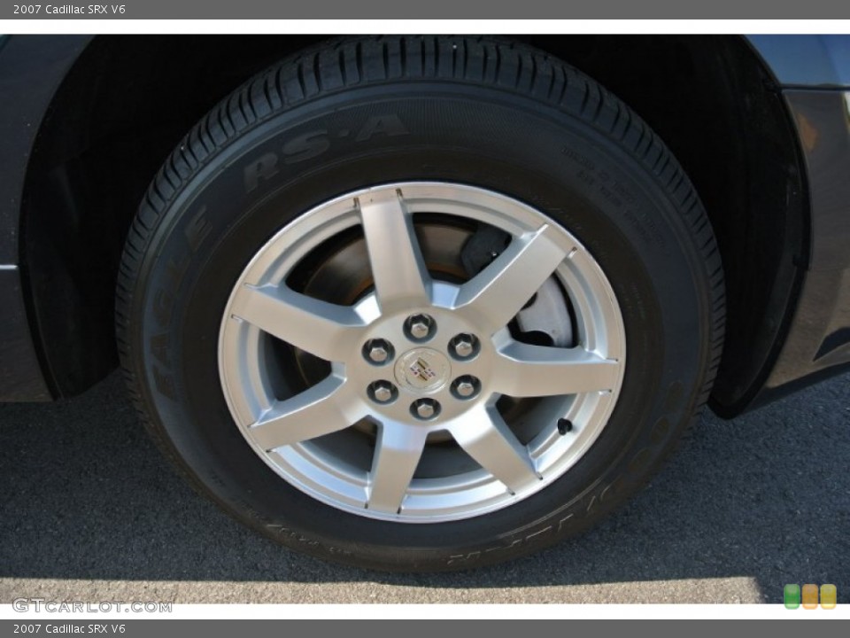 2007 Cadillac SRX V6 Wheel and Tire Photo #93425447