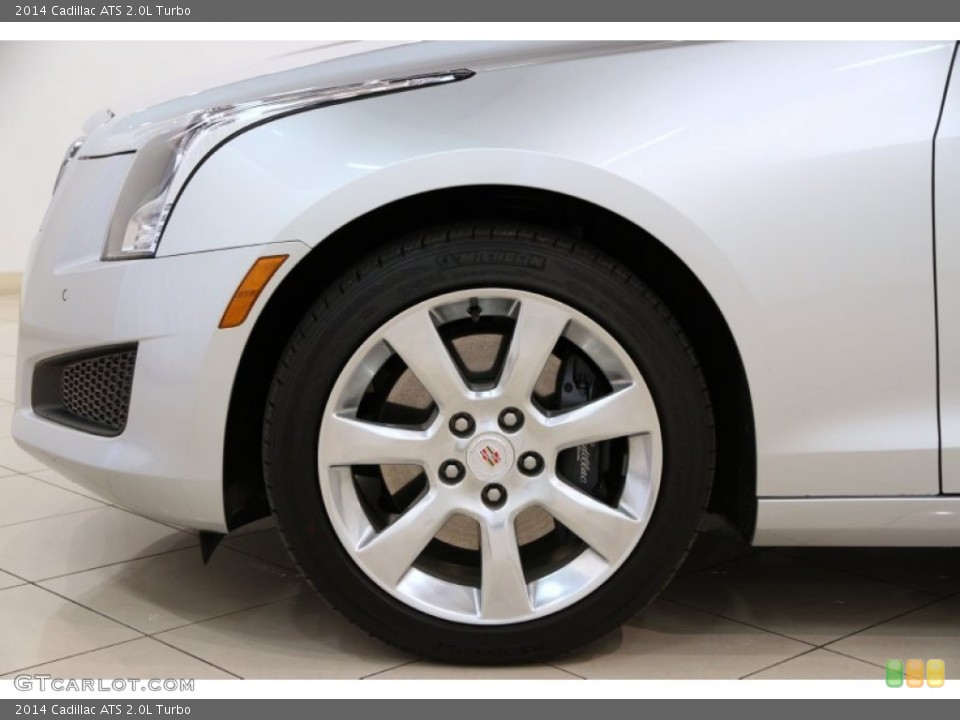 2014 Cadillac ATS 2.0L Turbo Wheel and Tire Photo #93442930