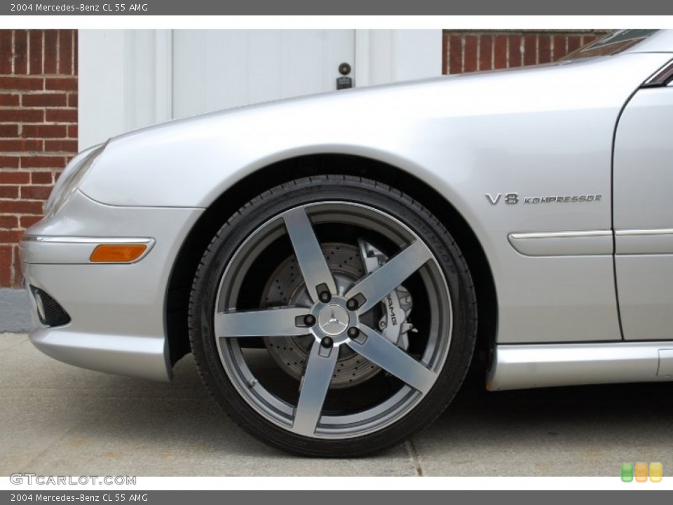 2004 Mercedes-Benz CL 55 AMG Wheel and Tire Photo #93443173