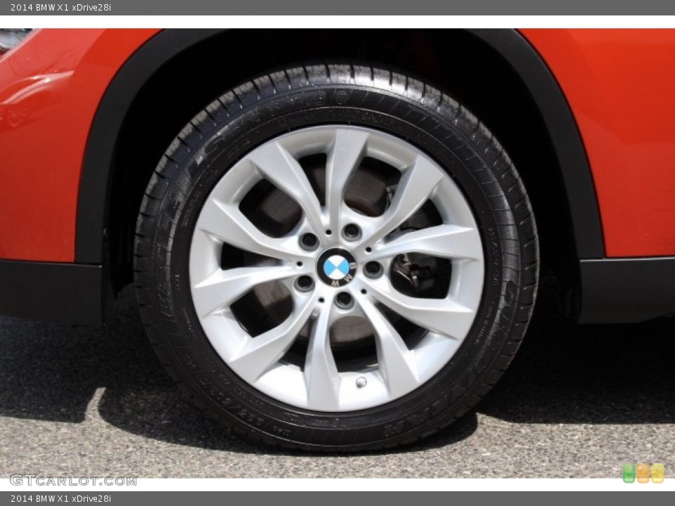 2014 BMW X1 xDrive28i Wheel and Tire Photo #93446629
