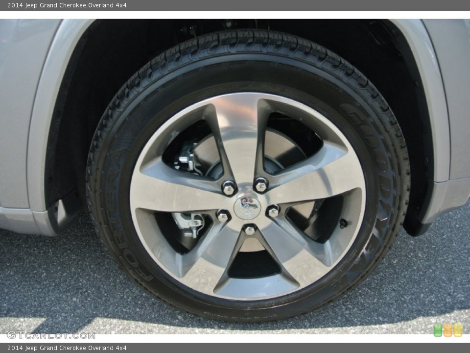 2014 Jeep Grand Cherokee Overland 4x4 Wheel and Tire Photo #93466894