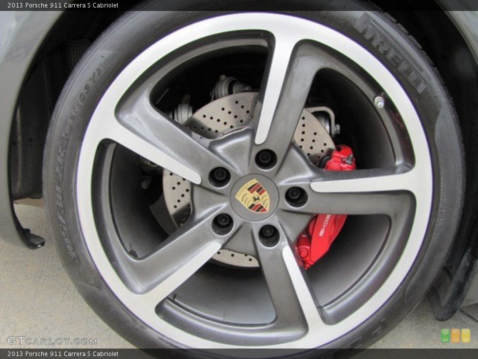 2013 Porsche 911 Carrera S Cabriolet Wheel and Tire Photo #93469750