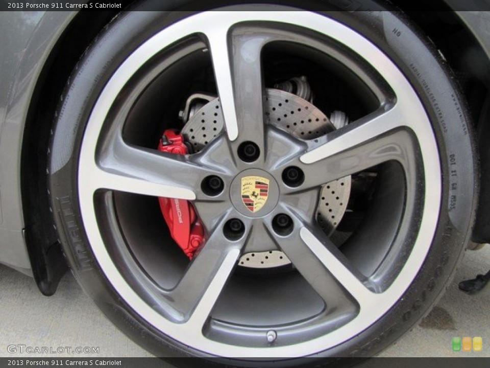 2013 Porsche 911 Carrera S Cabriolet Wheel and Tire Photo #93469783