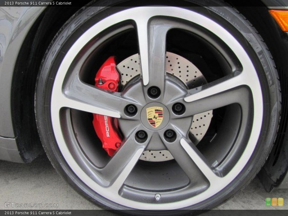 2013 Porsche 911 Carrera S Cabriolet Wheel and Tire Photo #93469795