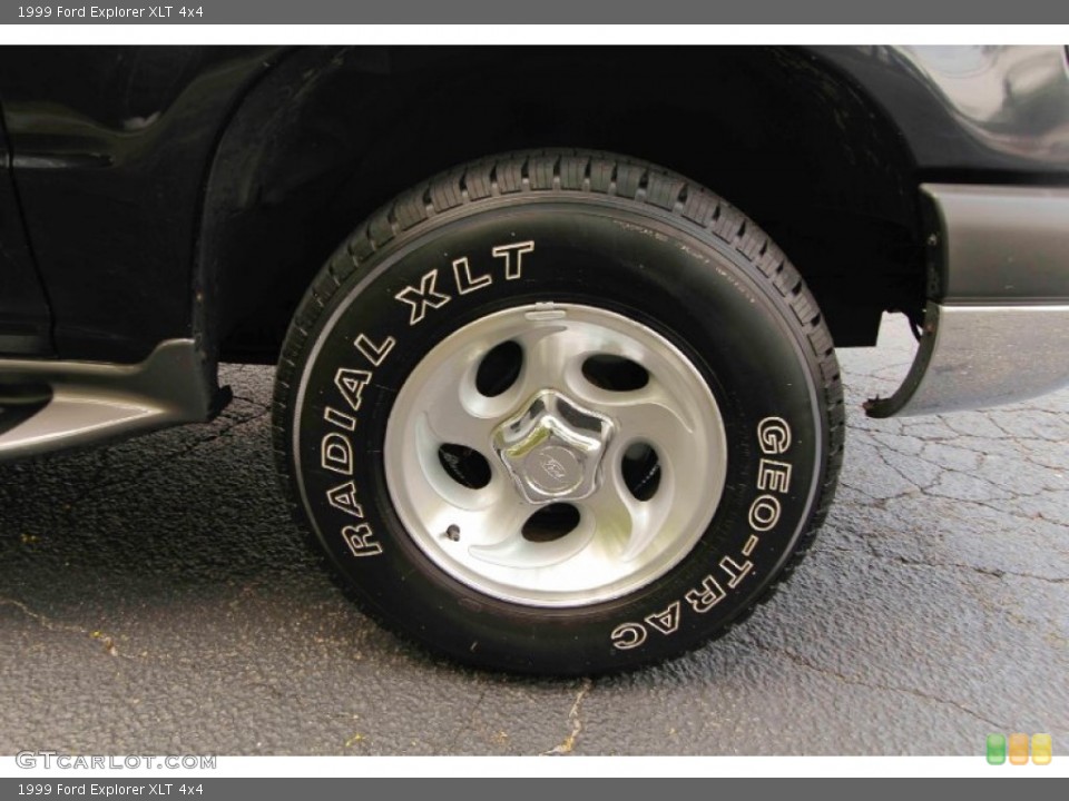 1999 Ford Explorer XLT 4x4 Wheel and Tire Photo #93482056