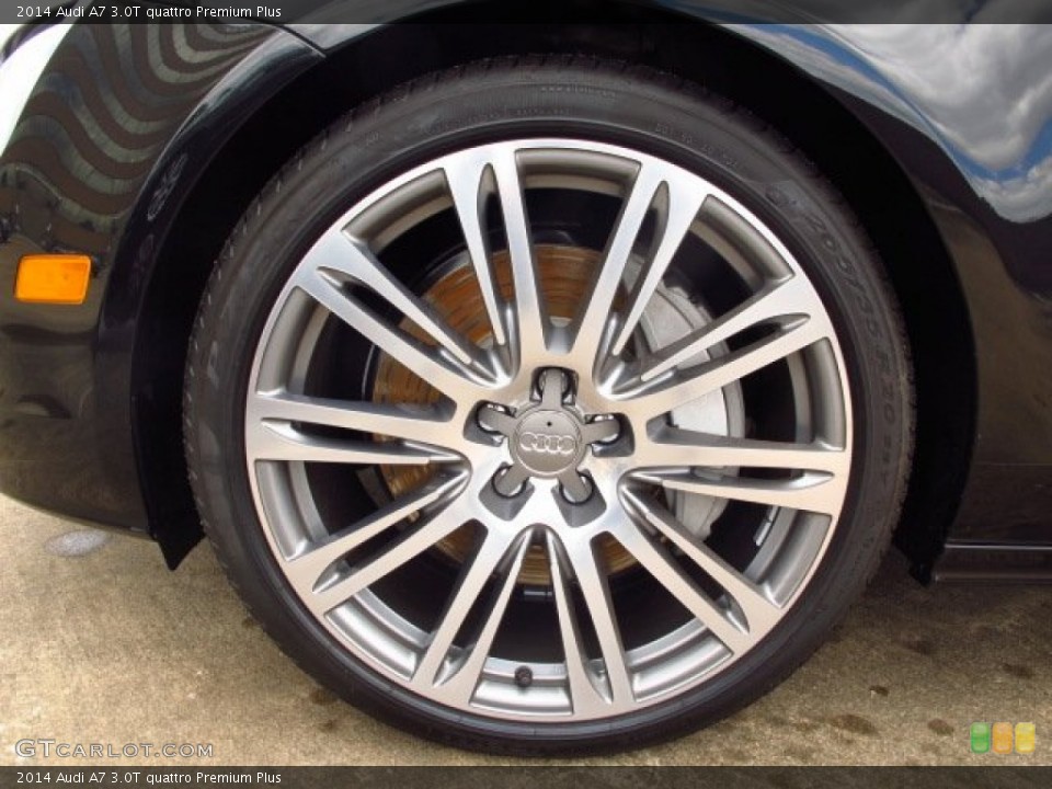 2014 Audi A7 3.0T quattro Premium Plus Wheel and Tire Photo #93499997