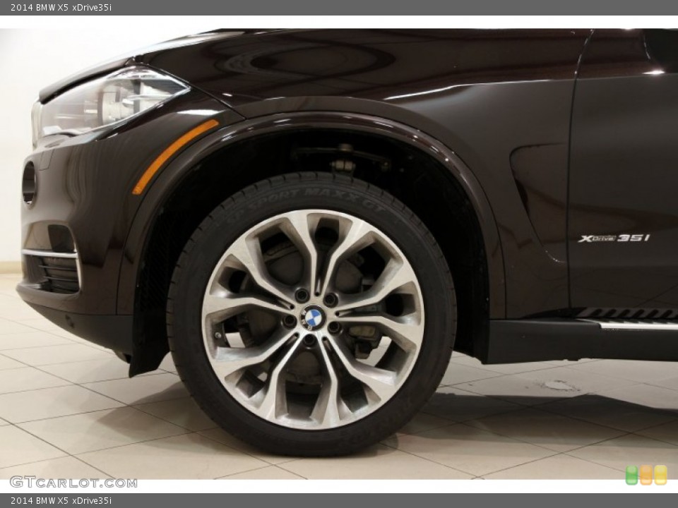 2014 BMW X5 xDrive35i Wheel and Tire Photo #93502706