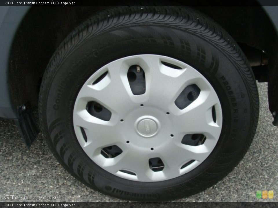2011 Ford Transit Connect XLT Cargo Van Wheel and Tire Photo #93507554