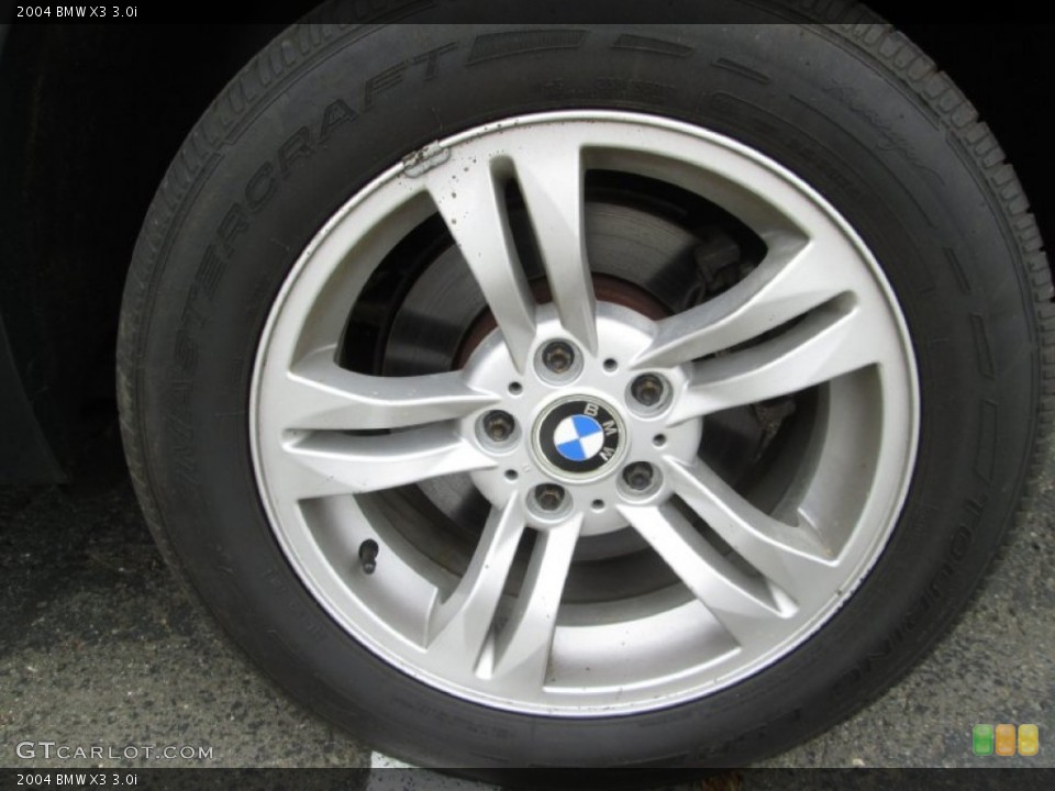 2004 BMW X3 3.0i Wheel and Tire Photo #93507990