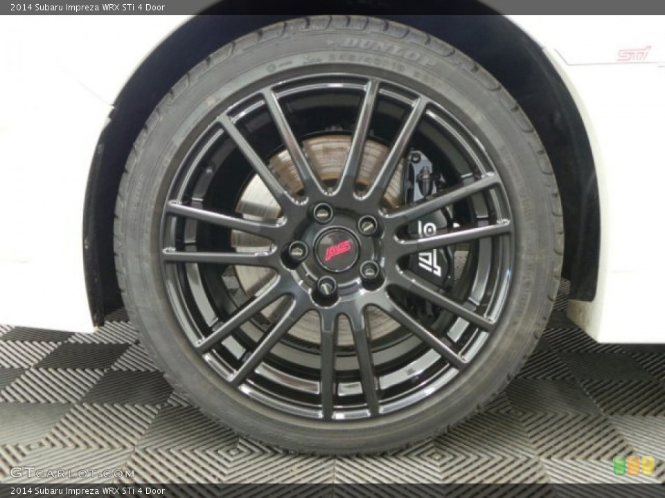 2014 Subaru Impreza WRX STi 4 Door Wheel and Tire Photo #93514625