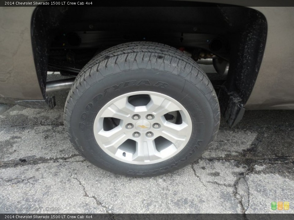 2014 Chevrolet Silverado 1500 LT Crew Cab 4x4 Wheel and Tire Photo #93514922