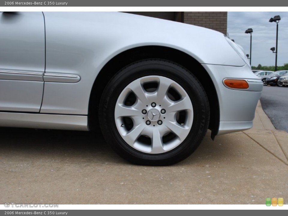 2006 Mercedes-Benz C 350 Luxury Wheel and Tire Photo #93516782