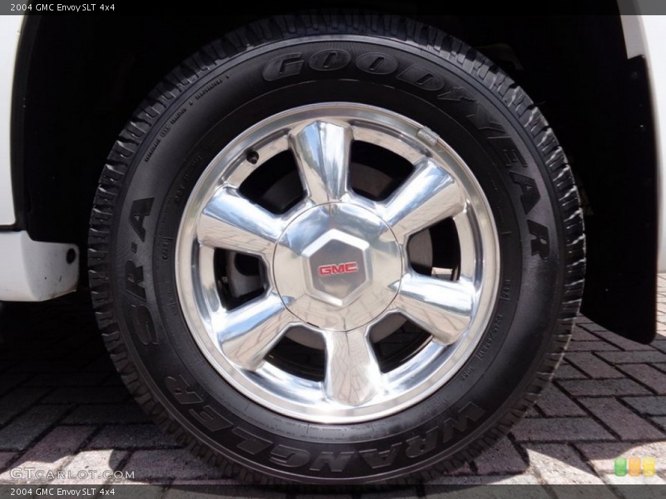 2004 GMC Envoy SLT 4x4 Wheel and Tire Photo #93538504