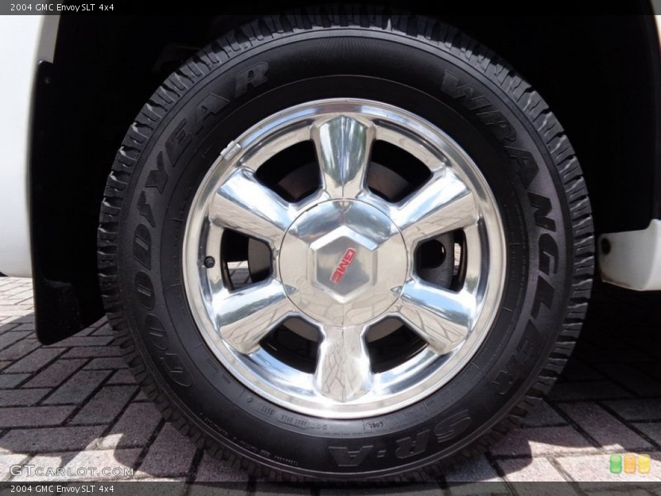 2004 GMC Envoy SLT 4x4 Wheel and Tire Photo #93538672