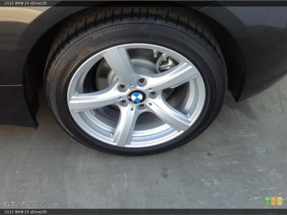 2015 BMW Z4 sDrive28i Wheel and Tire Photo #93551884
