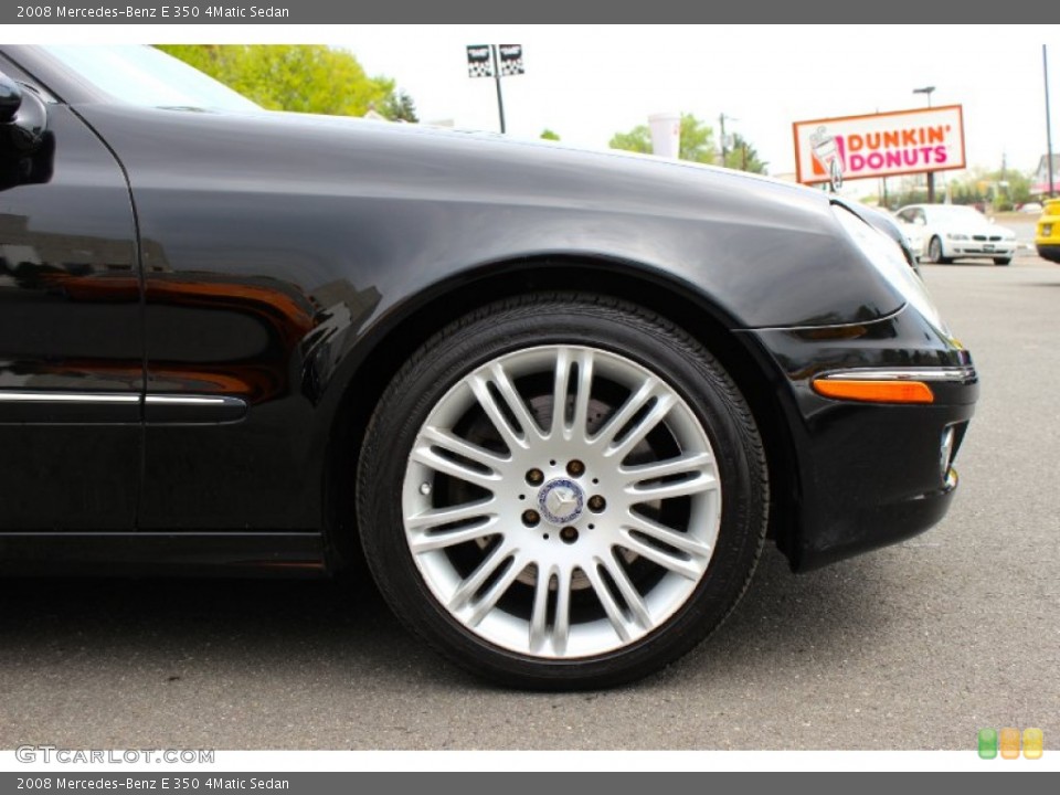 2008 Mercedes-Benz E 350 4Matic Sedan Wheel and Tire Photo #93555400