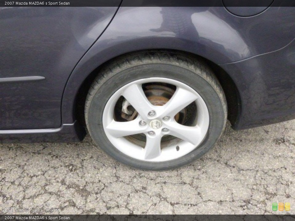 2007 Mazda MAZDA6 s Sport Sedan Wheel and Tire Photo #93571638
