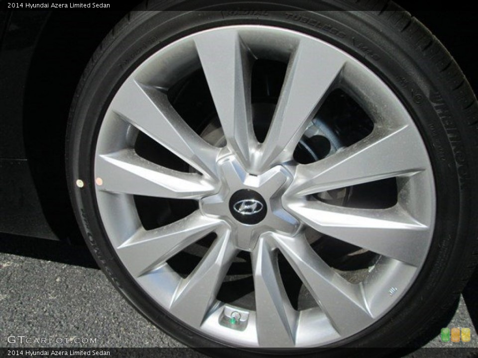 2014 Hyundai Azera Limited Sedan Wheel and Tire Photo #93580797