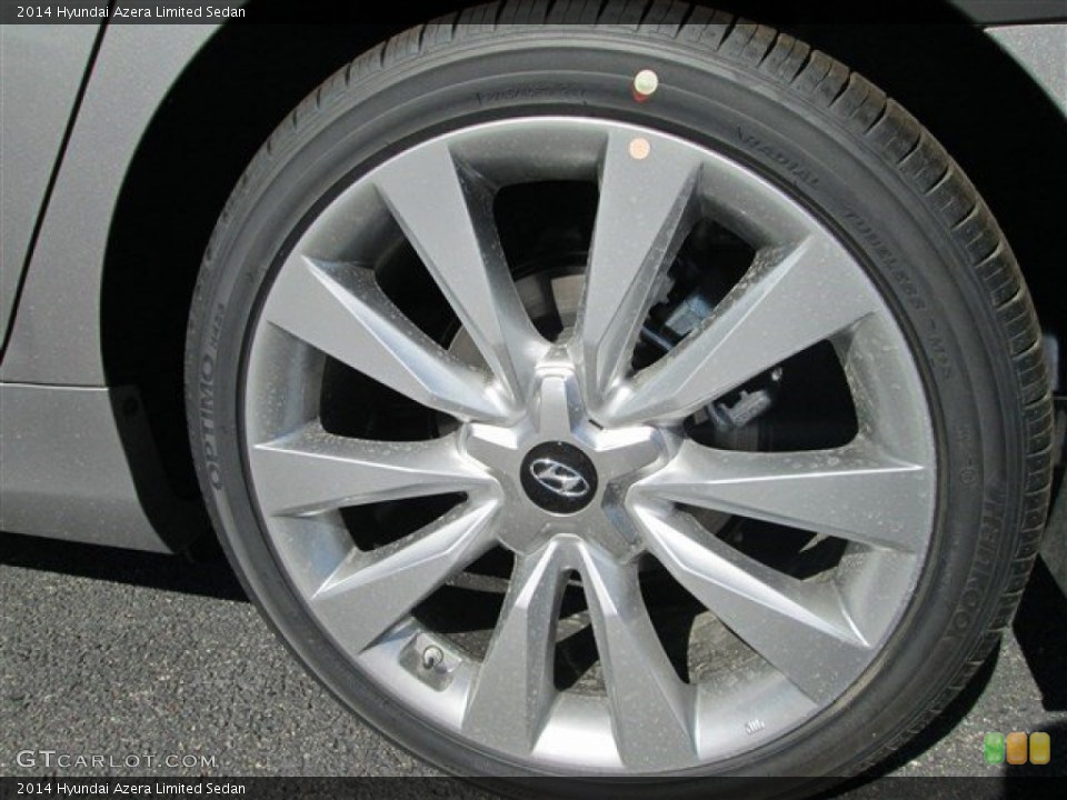 2014 Hyundai Azera Limited Sedan Wheel and Tire Photo #93581910