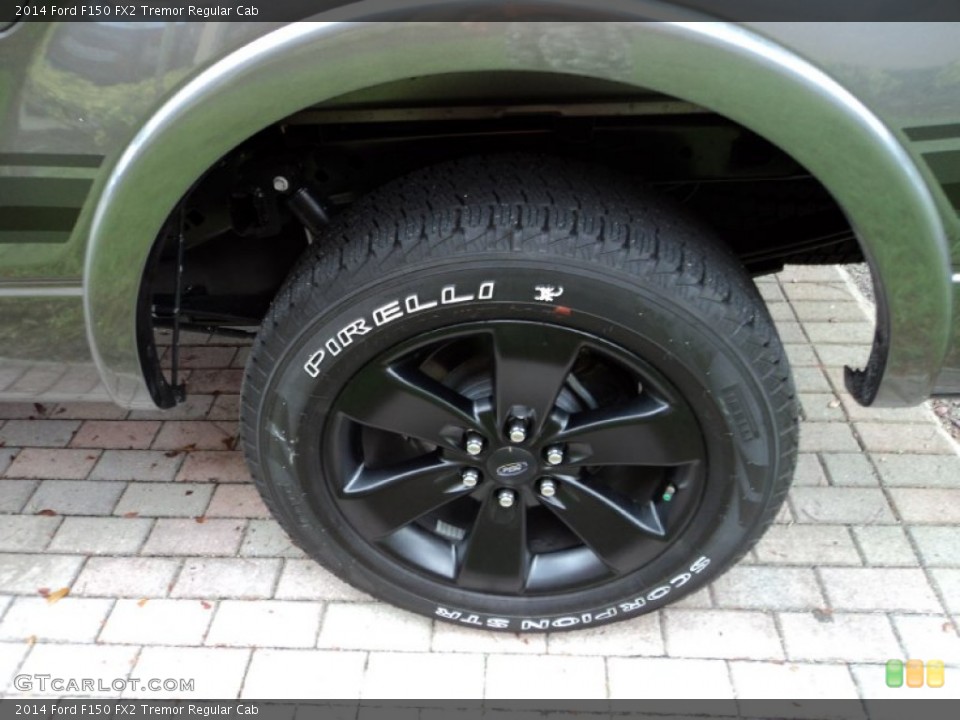 2014 Ford F150 FX2 Tremor Regular Cab Wheel and Tire Photo #93590013
